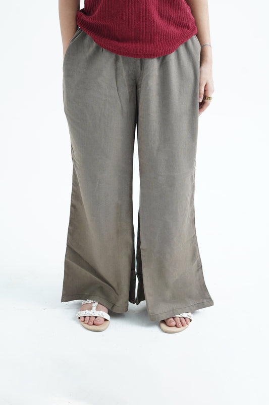 Fall Olive Trouser - Women
